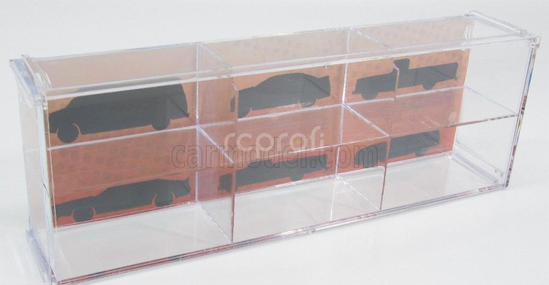 Greenlight Vetrina display box Lungh.cm 31.0 X Largh.cm 5.8 X Alt.cm 10.8 (lunghezza Interna Cm.10.0 Altezza Interna Cm 5.0) 1:64 Plastový Displej
