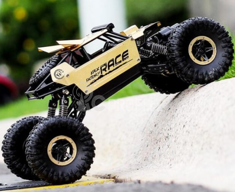 RC auto Strong Crawler se spoilerem, zlatá