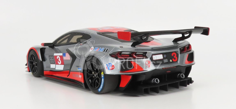 Gt-spirit Chevrolet C8.r 5.5l V8 Team Corvette Racing N 3 1:18, šedá