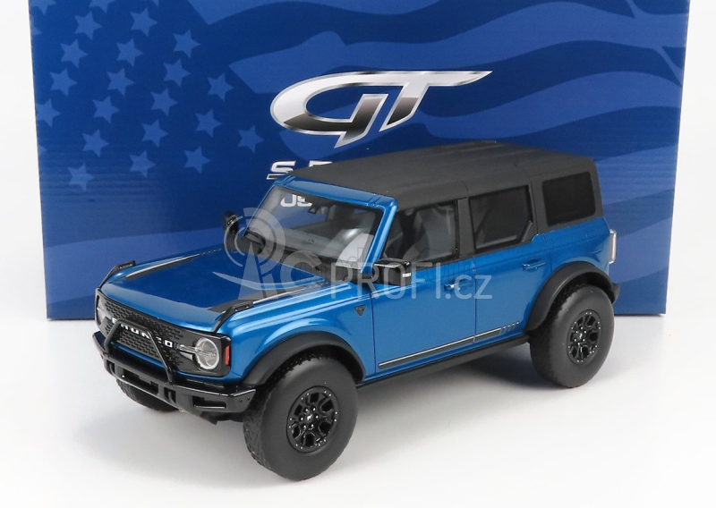 Gt-spirit Ford usa Bronco 2021 1:18 Modrá Černá