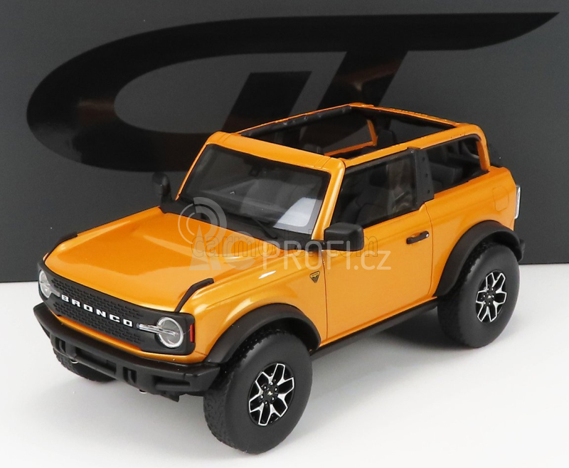 Gt-spirit Ford usa Bronco Badlands 2021 1:18 Cyber Orange