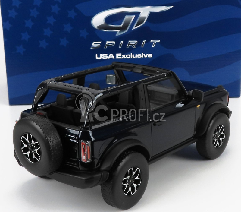 Gt-spirit Ford usa Bronco Badlands Open 2021 1:18 Black