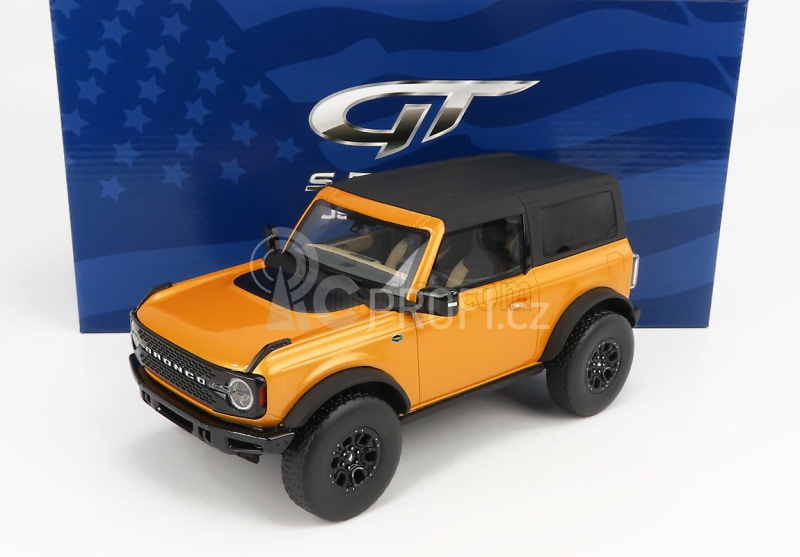 Gt-spirit Ford usa Bronco Wildtrack 2021 1:18 Žlutá S Černou