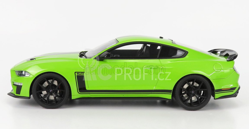 Gt-spirit Ford usa Mustang Coupe 5.0 R-spec Rhd 2020 1:18 Světle Zelená Černá