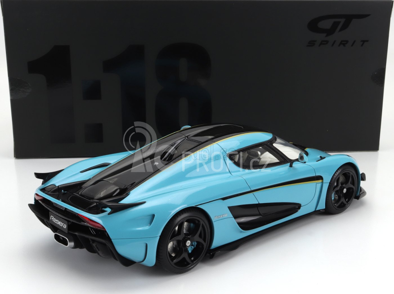 Gt-spirit Koenigsegg Regera 2018 1:18 Dětská Modrá Černá