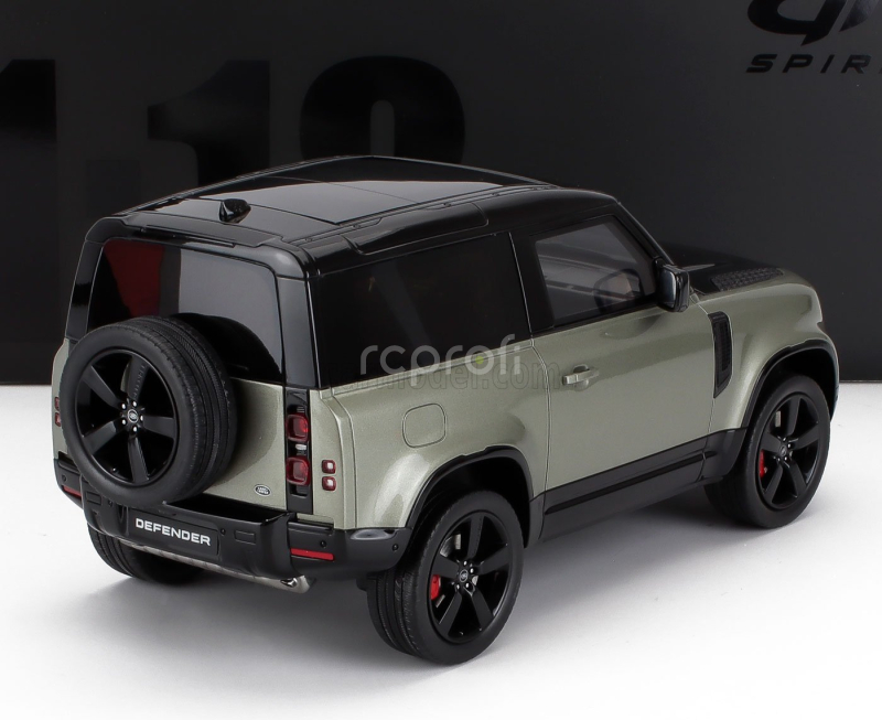 Gt-spirit Land rover Defender 90 Hse P400 2021 1:18 Pangea Green Met