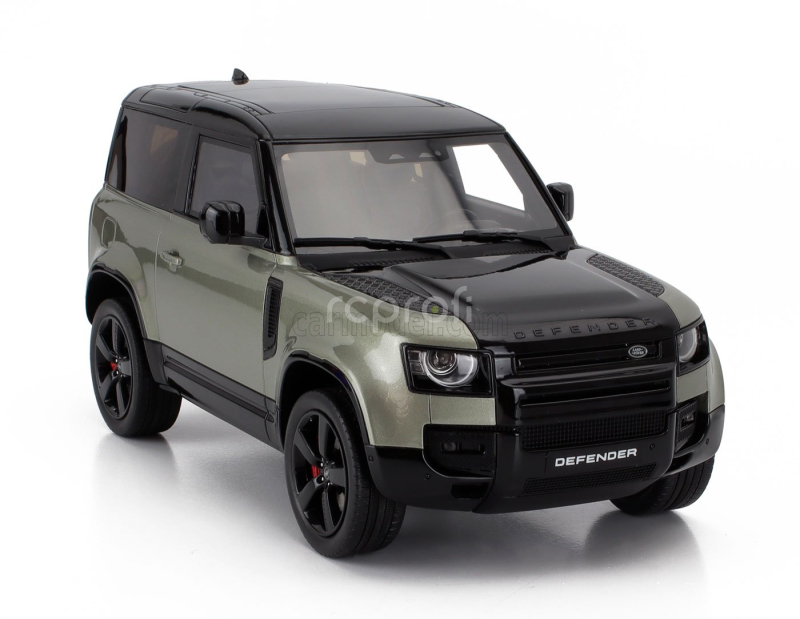 Gt-spirit Land rover Defender 90 Hse P400 2021 1:18 Pangea Green Met