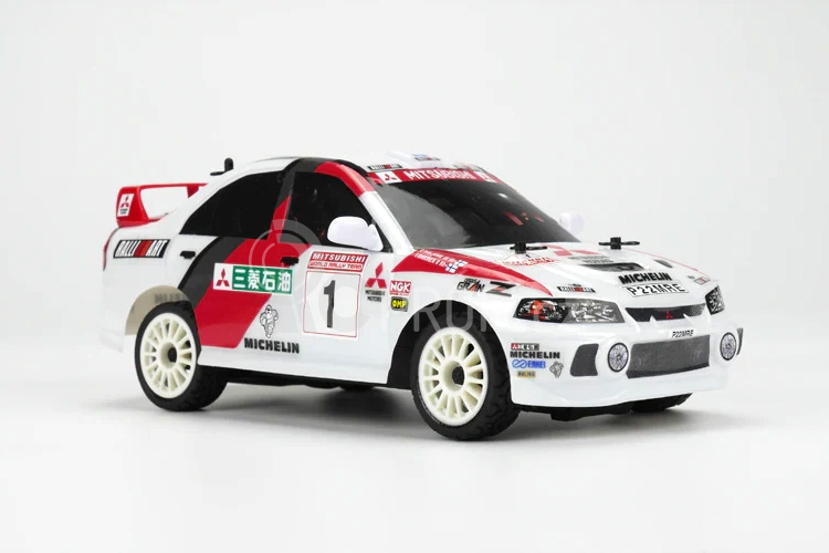 GT24 MITSUBISHI Lancer Evo 4 WRC 4WD 1/24 MICRO RALLY RTR