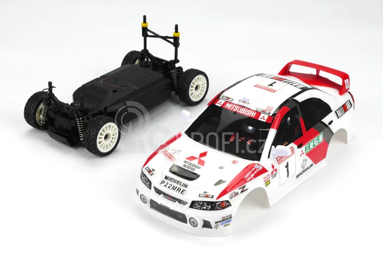 GT24 MITSUBISHI Lancer Evo 4 WRC 4WD 1/24 MICRO RALLY RTR