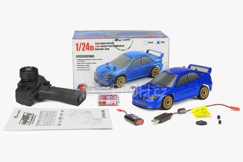 GT24 SUBARU STi 2006 4WD 1/24 MICRO RALLY RTR