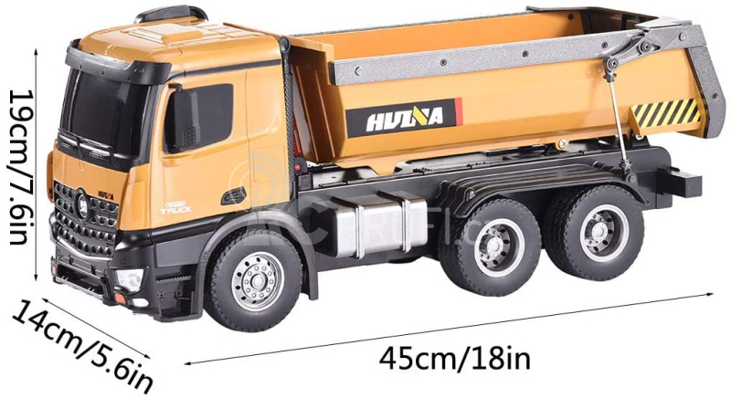 RC celokovový sklápěč HN582 1:14 10CH