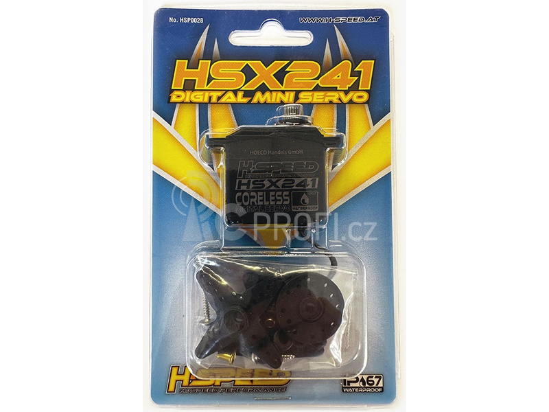 H-Speed servo HSX241 6.0kg.cm 0.085s/60°