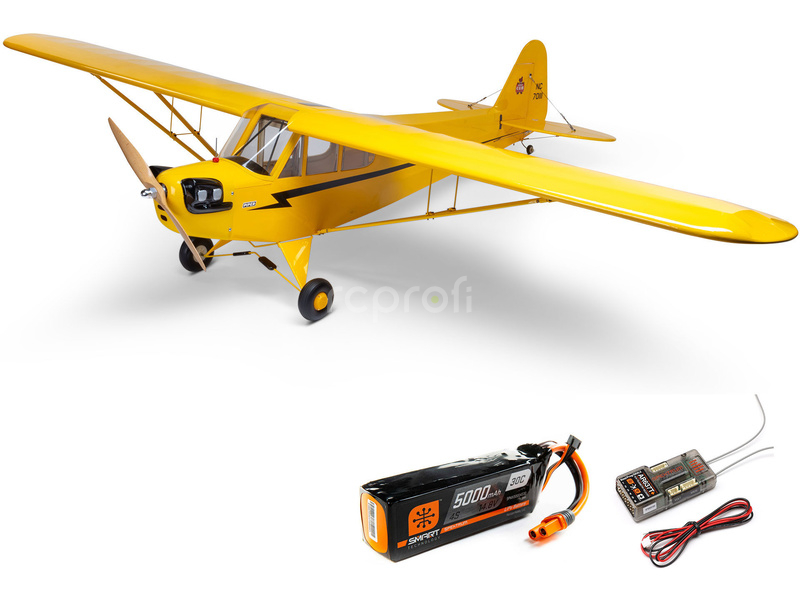 RC letadlo Hangar 9 J-3 Cub 2.1m EP BNF