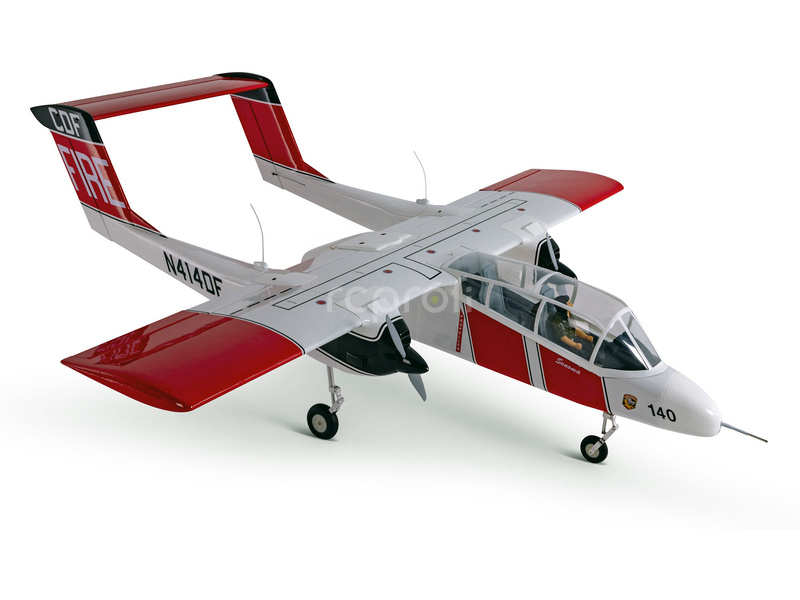 RC letadlo Hangar 9 OV-10 Bronco 20cc ARF + zatahovací podvozek