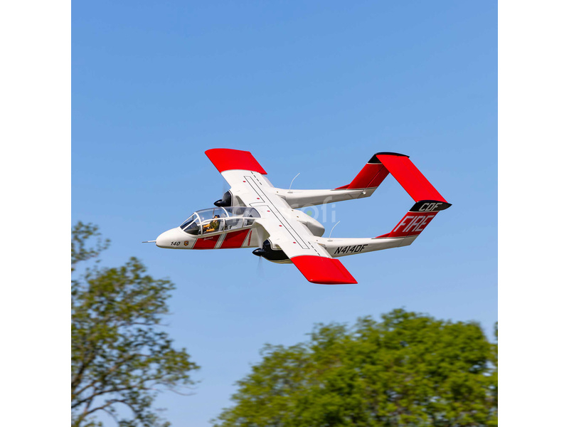 RC letadlo Hangar 9 OV-10 Bronco 20cc ARF + zatahovací podvozek