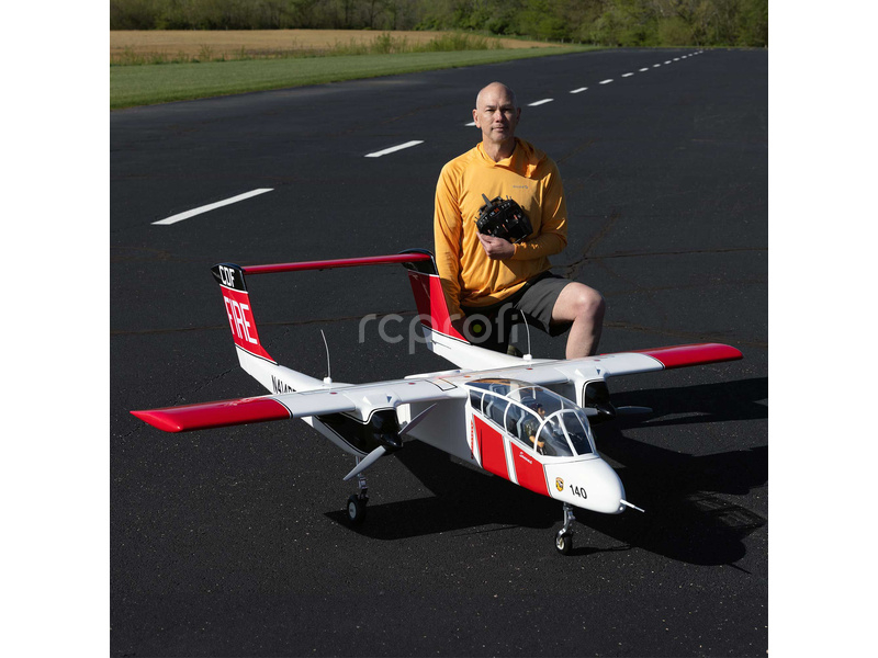 RC letadlo Hangar 9 OV-10 Bronco 20cc ARF + zatahovací podvozek