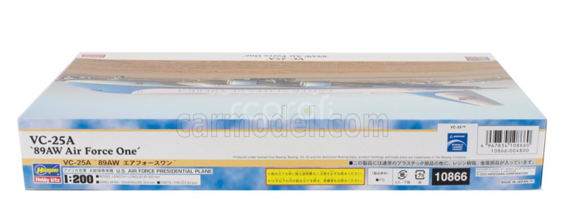 Hasegawa Boeing Vc-25a 89aw 1990 - Air Force One - Personal Airplane President United State Of America 1:200 /