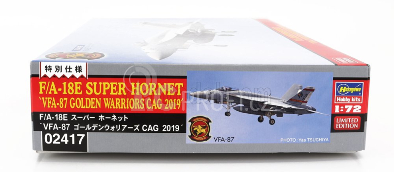 Hasegawa Grumman F/a-18e Super Hornet Vfa-87 Golden Warriors Cag Airplane Military  2019 1:72 /