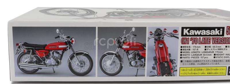 Hasegawa Kawasaki 500-ss Mach Iii H1 Late Version Motorcycle 1970 1:12 /