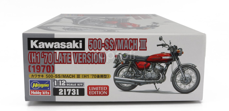 Hasegawa Kawasaki 500-ss Mach Iii H1 Late Version Motorcycle 1970 1:12 /