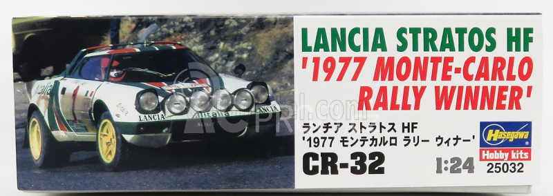 Hasegawa Lancia Stratos Hf Alitalia (night Version) N 1 Winner Rally Montecarlo 1977 1:24