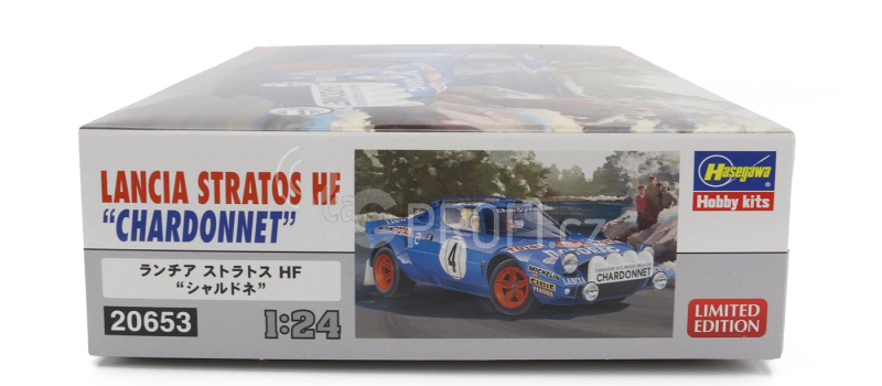Hasegawa Lancia Stratos Hf (night Version) N 4 Winner Rally Montecarlo 1979 1:24