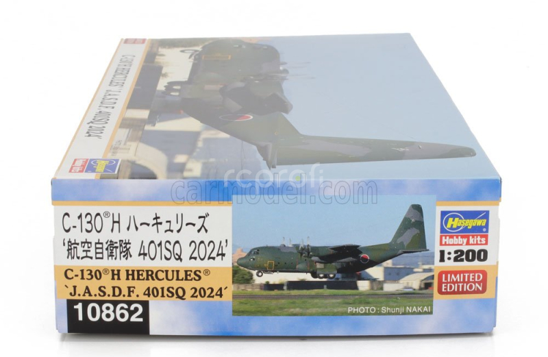 Hasegawa Lockheed martin C-130h Hercules 401sq Aereo Da Trasporto Militare 1954 1:200 /