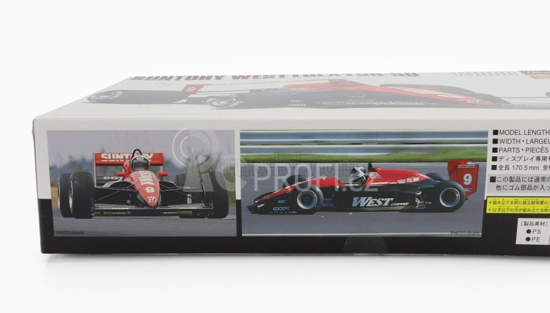 Hasegawa Lola F3000 T90-50 Team West Suntory Racing N 9 Season 1990 A.nakaya 1:24 /