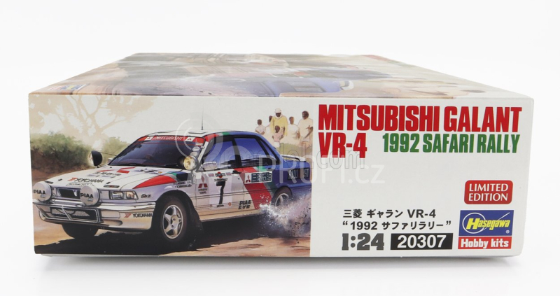 Hasegawa Mitsubishi Galant Vr-4 Martini Racing N 7 Rally Safari 1992 J.meadows - K.shinozuka 1:24 /