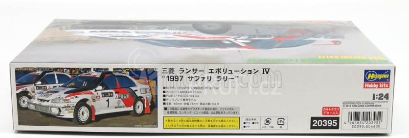 Hasegawa Mitsubishi Lancer Evolution Iv N 1 Safari Rally 1997 T.makinen - S.harjanne 1:24 /