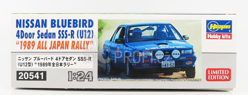 Hasegawa Nissan Datsun Bluebird Sedan Sss-r (u12) Team Calsonic Rally Japan 1989