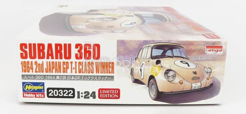 Hasegawa Subaru 360 N 9 Winner T-i Class Japan Gp 1964 1:24 /