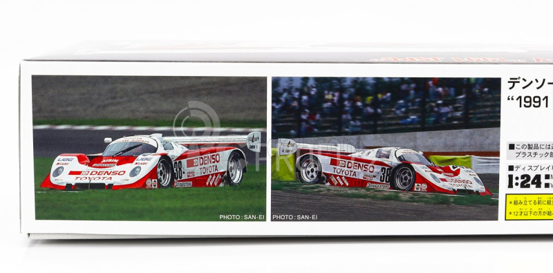 Hasegawa Toyota 91c-v Team Denso N 38 Race Jspc 1991 1:24