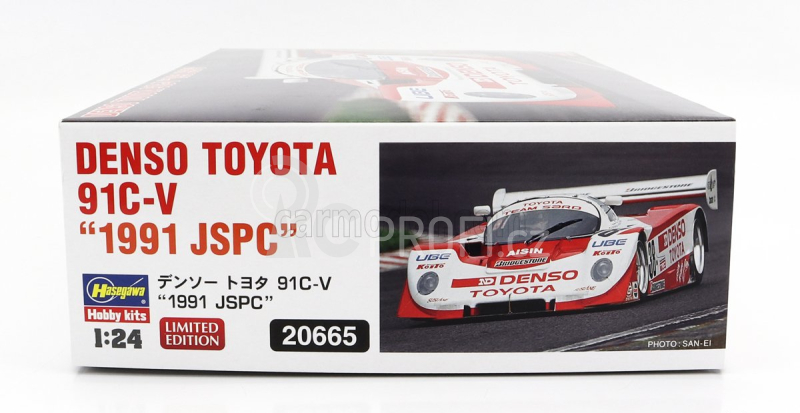 Hasegawa Toyota 91c-v Team Denso N 38 Race Jspc 1991 1:24