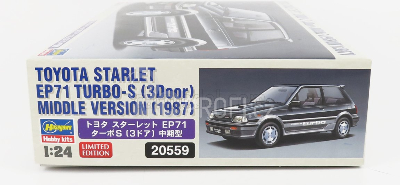 Hasegawa Toyota Starlet Ep71 Turbo S Middle Version 1987 1:24 /