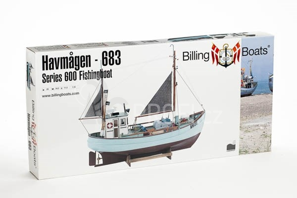 Havmaagen rybářšký kutr 1:30