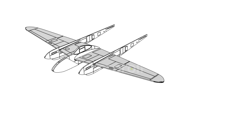Házedlo Lightning P-38