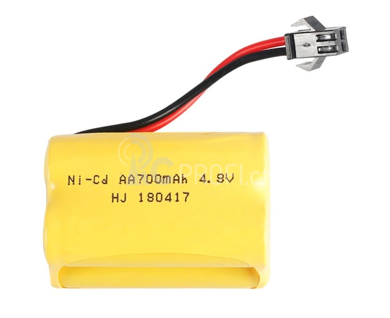 Akumulátor 4,8V 700 mAh NiCd SM-plug