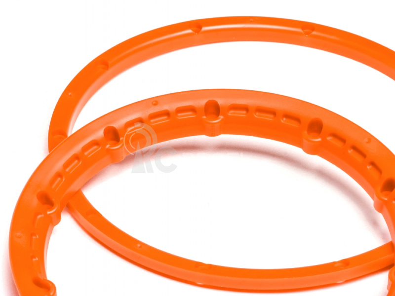Heavy Duty Wheel Bead Lock Rings Orange/F. 2 Wheel