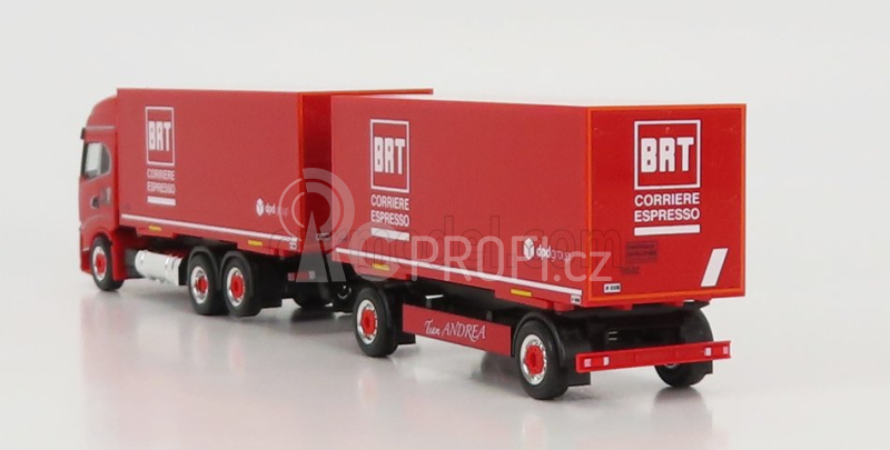 Herpa Iveco fiat S-way Truck Brt Corriere Espresso 2022 1:87 Red