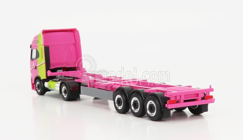 Herpa Iveco fiat S-way Truck Lng Hannibal Transports 2020 1:87, růžová