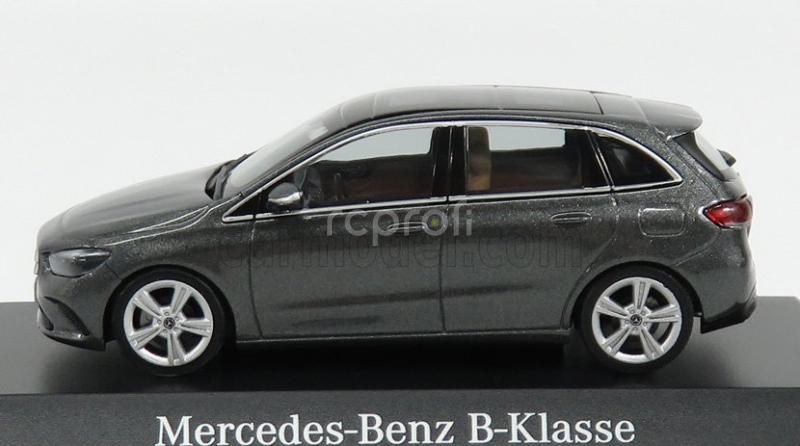 Herpa Mercedes benz B-class (w247) 2018 1:43 Mountain Grey Met
