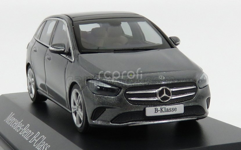 Herpa Mercedes benz B-class (w247) 2018 1:43 Mountain Grey Met