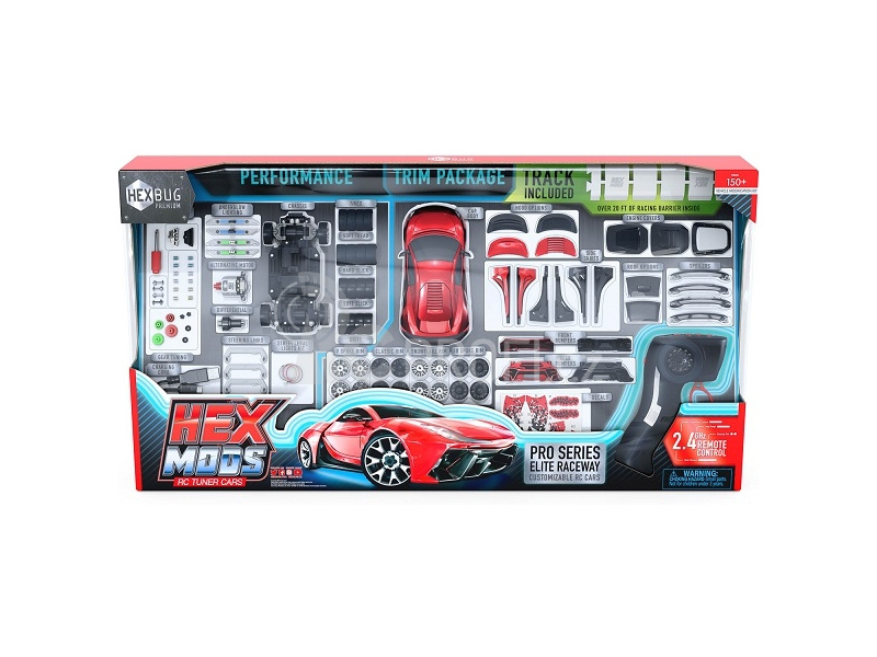 RC auto Hexbug Hexmods Pro Series Elite, červená