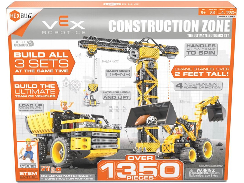 HEXBUG VEX Robotics - Sada stavebních strojů