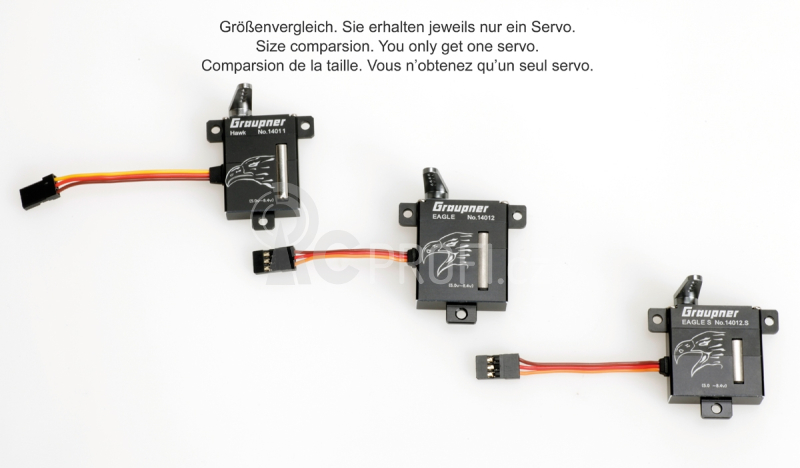 Hi-Volt servo Hawk, 8,5mm, 6,6 kg