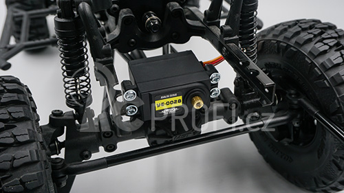 High-Torque Metal Gear Standard Servo pro 1/10 RC Auta a 1/14 Tamiya Truck 17Kg/0.14sec