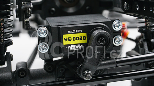 High-Torque Metal Gear Standard Servo pro 1/10 RC Auta a 1/14 Tamiya Truck 17Kg/0.14sec