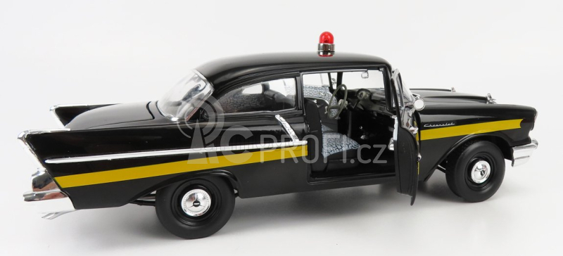 Highway61 Chevrolet 150 Sedan Kentucky State Police 1957 1:18 Black