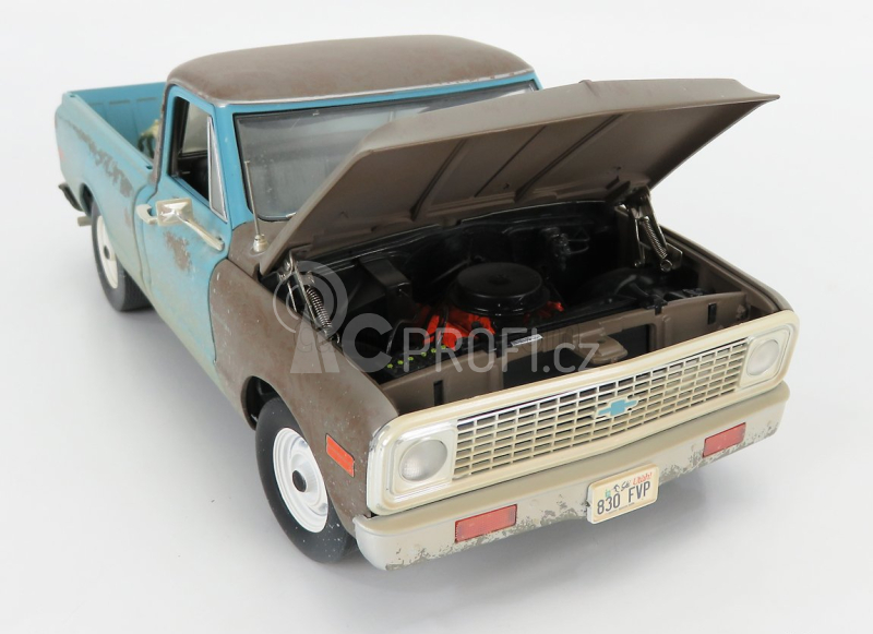 Highway61 Chevrolet C-10 Pick-up 1971 - Independence Day 1:18